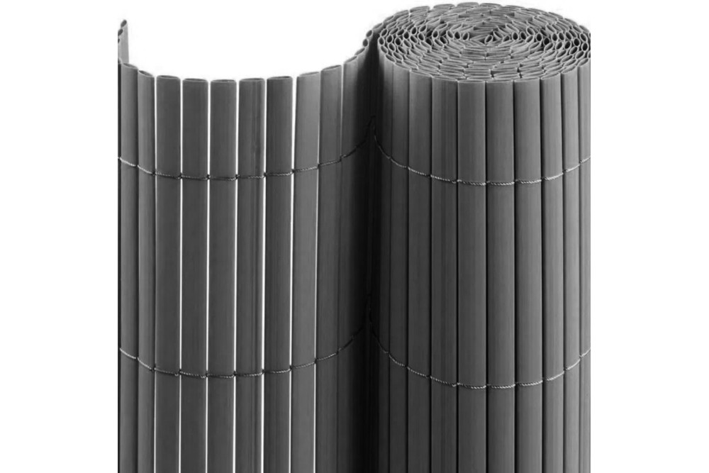 Φράχτης Πλαστικός Διπλής Όψης Grey 1x3m