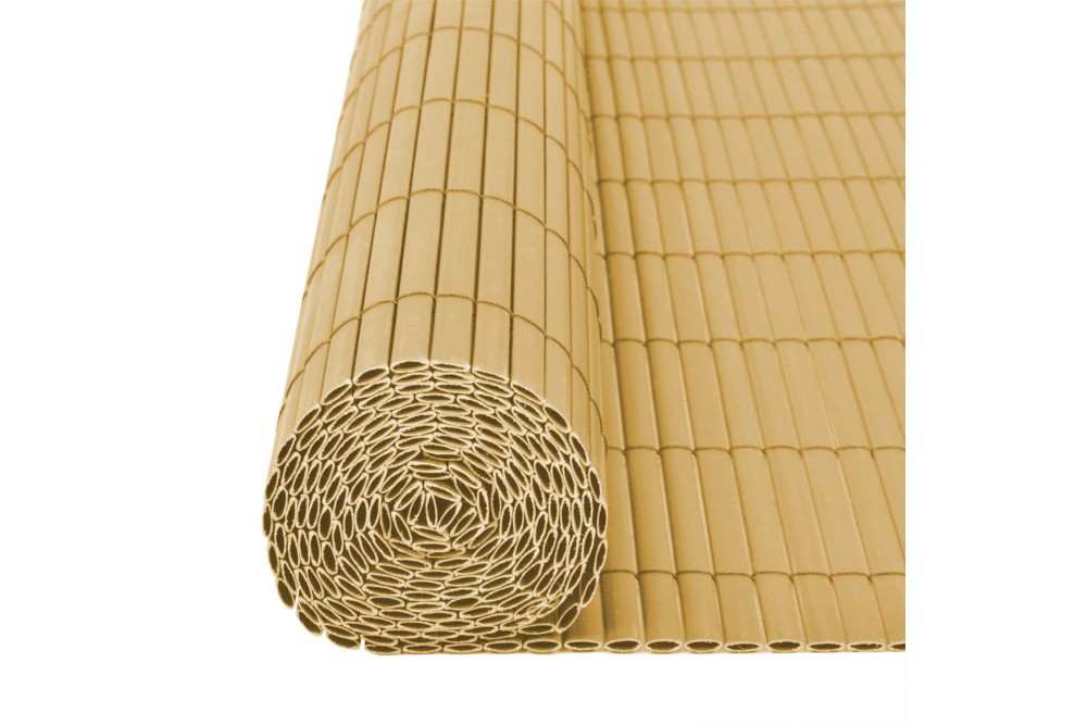 Φράχτης Πλαστικός Διπλής Όψης Natural 1x3m