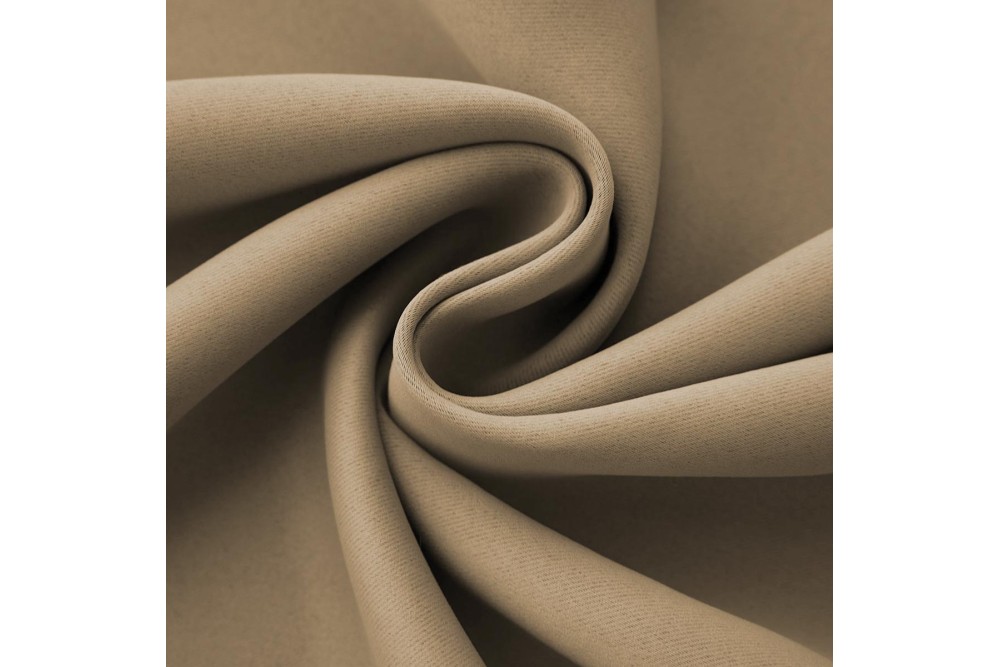 Κουρτίνα Black Out με Τρουκς Dark Beige 140x260cm. Κουρτίνα Black Out με Τρουκς Dark Beige 140x260cm.