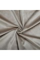 Κουρτίνα Velvet Dark Beige με Τρουκς 140x260cm.