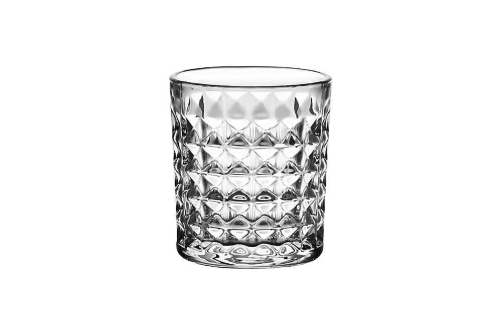 Ποτήρι Ουίσκι Diamond Γυάλινο 6τμχ 285ml