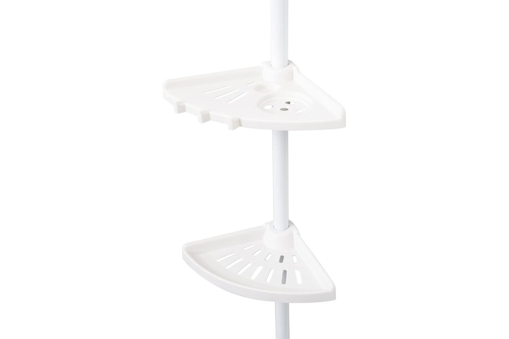 Ραφιέρα Μπάνιου Γωνία Επεκτεινόμενη 26,5x17x110 cm - 250 cm Ραφιέρα Μπάνιου Γωνία Επεκτεινόμενη 26,5x17x110 cm - 250 cm