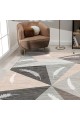 Χαλί 200x250cm Crystal Velvet Geometric Leaves. Χαλί 200x250cm Crystal Velvet Geometric Leaves.