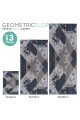 Χαλάκια Crystal Velvet Geometric Floral σετ 3 τεμαχίων 40x60cm.+70x140cm.+70x180cm. Χαλάκια Crystal Velvet Geometric Floral σετ 3 τεμαχίων 40x60cm.+70x140cm.+70x180cm.