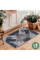 Χαλάκια Crystal Velvet Geometric Floral σετ 3 τεμαχίων 40x60cm.+70x140cm.+70x180cm. Χαλάκια Crystal Velvet Geometric Floral σετ 3 τεμαχίων 40x60cm.+70x140cm.+70x180cm.