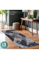 Χαλάκια Crystal Velvet Geometric Floral σετ 3 τεμαχίων 40x60cm.+70x140cm.+70x180cm. Χαλάκια Crystal Velvet Geometric Floral σετ 3 τεμαχίων 40x60cm.+70x140cm.+70x180cm.