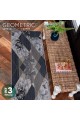 Χαλάκια Crystal Velvet Geometric Floral σετ 3 τεμαχίων 40x60cm.+70x140cm.+70x180cm. Χαλάκια Crystal Velvet Geometric Floral σετ 3 τεμαχίων 40x60cm.+70x140cm.+70x180cm.