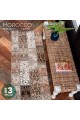 Χαλάκια Crystal Velvet Morocco Vintage σετ 3 τεμαχίων 40x60cm.+70x140cm.+70x180cm.