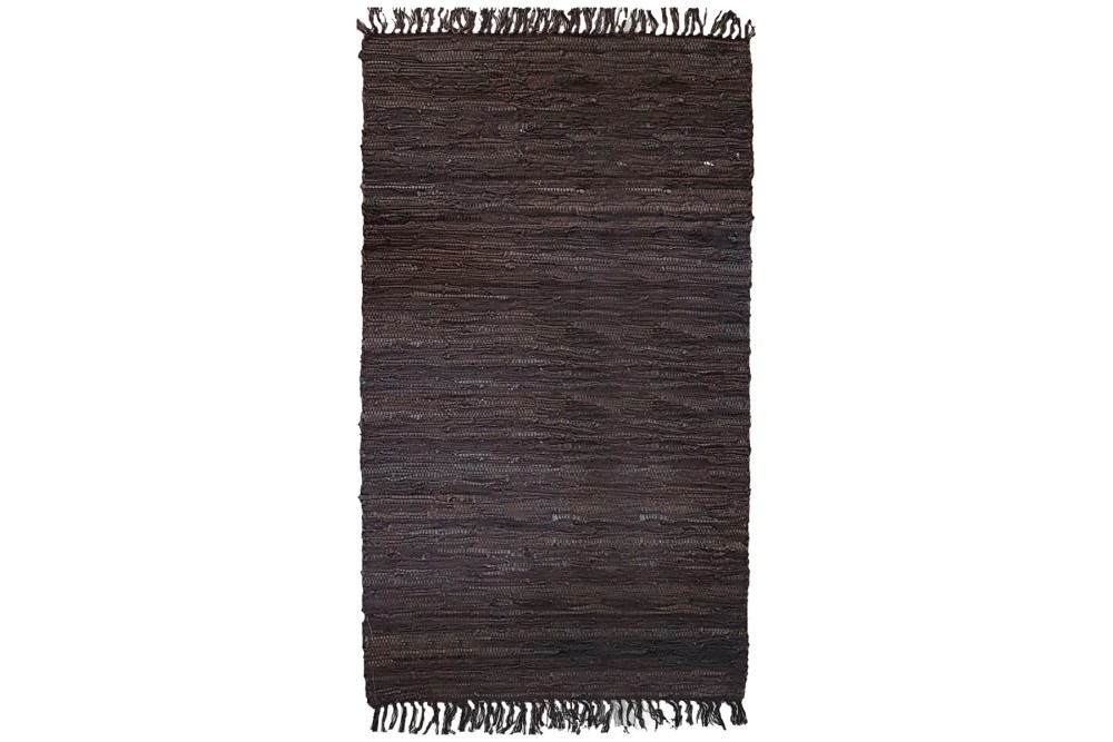 Χαλάκι Δερμάτινο άκαυστο Brown 80x160cm.