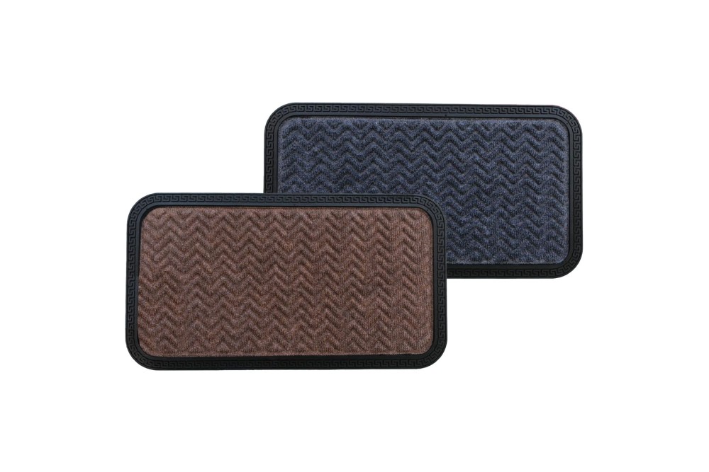 Πατάκι εξώπορτας Sigma μοκέτα με λάστιχο 40x60cm.