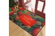 Ταπέτο Χριστουγεννιάτικο Velvet Merry Christmas Green 50x80cm.