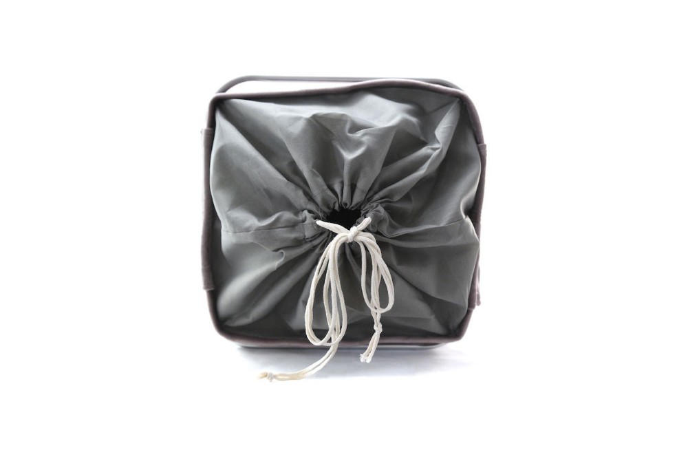 Καλάθι Απλύτων Velvet υφασμάτινο πτυσσόμενο Μπλε 35x35x50cm Καλάθι Απλύτων Velvet υφασμάτινο πτυσσόμενο Μπλε 35x35x50cm