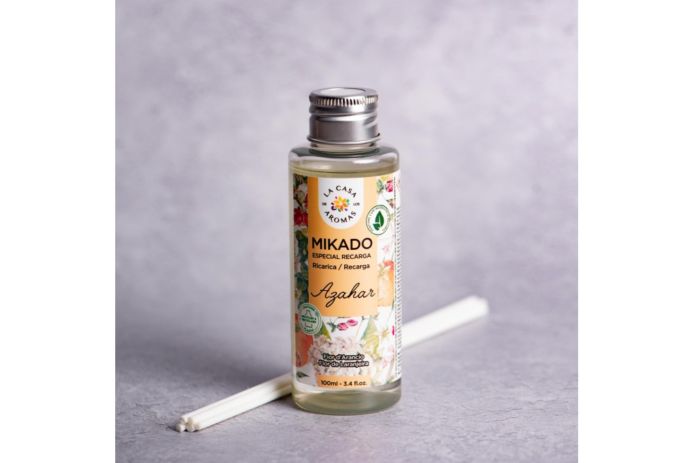 Αρωματικό χώρου με sticks Άνθη Πορτοκαλιάς 100ml