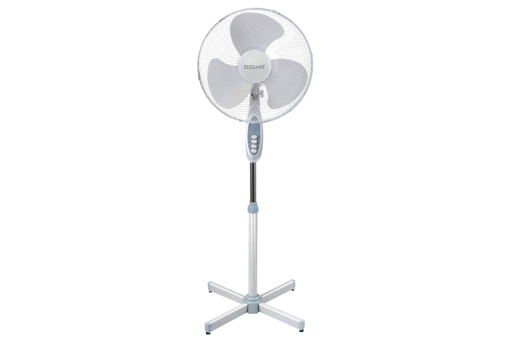 Ανεμιστήρας με ορθοστάτη Elegant 50W λευκός 40cm.