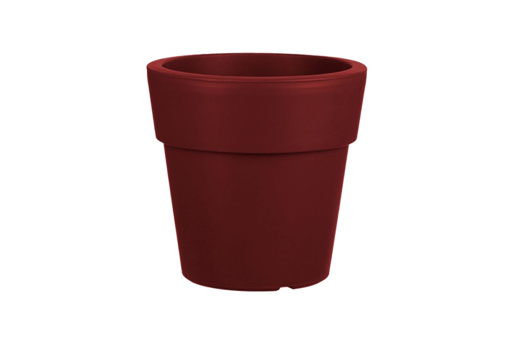 Γλάστρα Στρογγυλή Αναΐς No103 Μπορντώ 25x24cm. Γλάστρα Στρογγυλή Αναΐς No103 Μπορντώ 25x24cm.