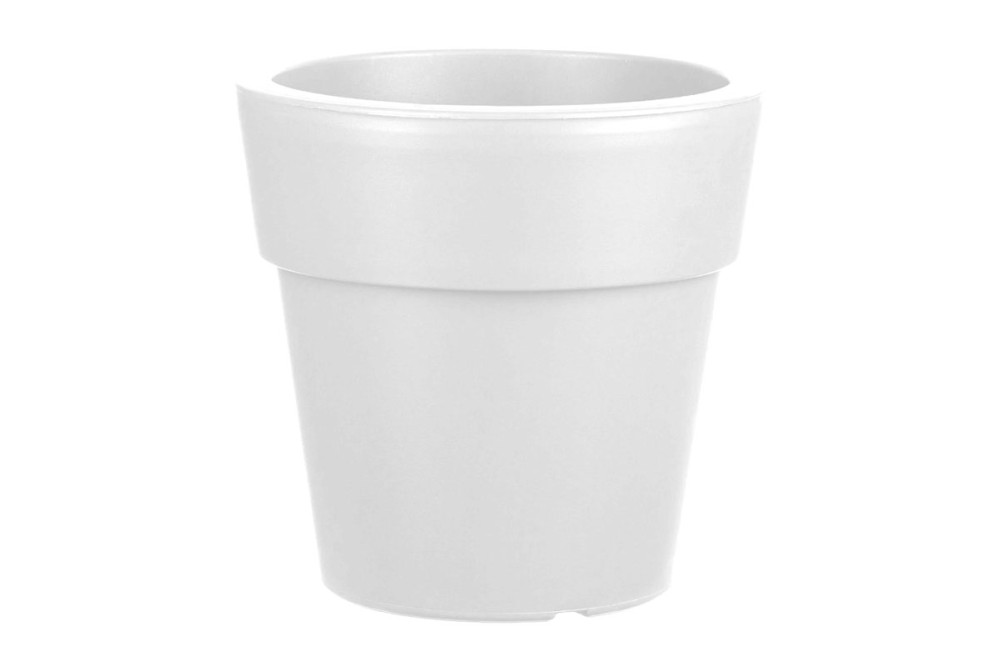 Γλάστρα Στρογγυλή Αναΐς No105 Λευκή 35x33cm. Γλάστρα Στρογγυλή Αναΐς No105 Λευκή 35x33cm.