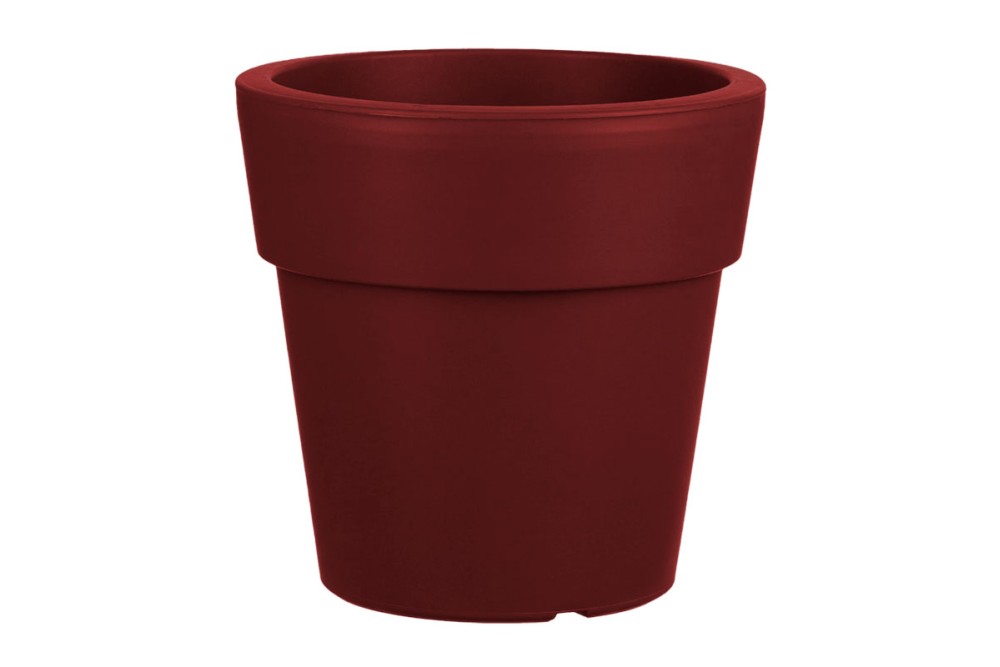 Γλάστρα Στρογγυλή Αναΐς No105 Μπορντώ 35x33cm. Γλάστρα Στρογγυλή Αναΐς No105 Μπορντώ 35x33cm.
