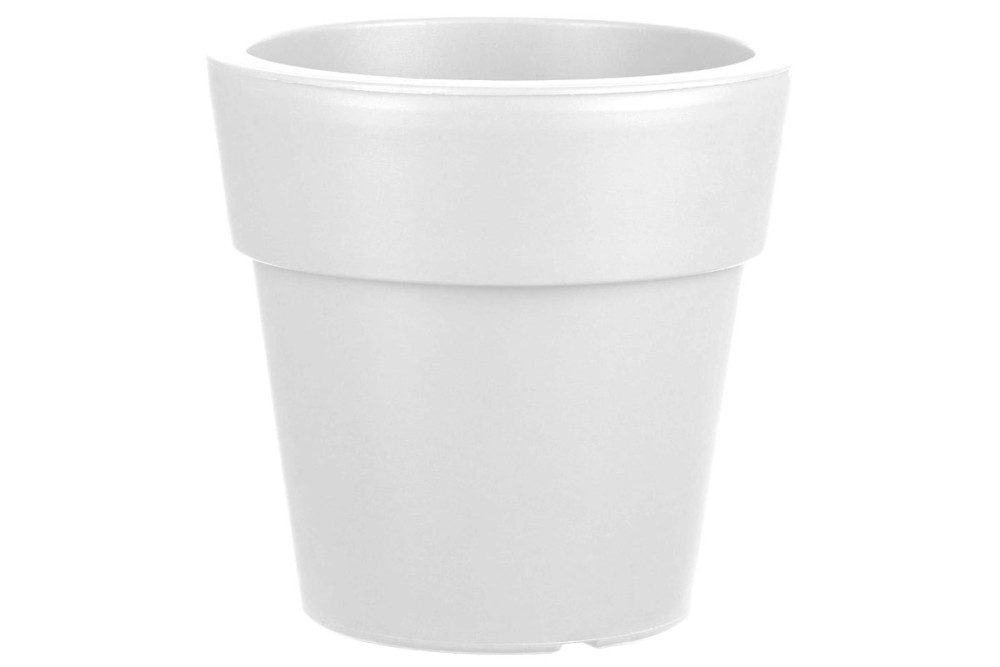 Γλάστρα Στρογγυλή Αναΐς No106 Λευκή 40x37cm. Γλάστρα Στρογγυλή Αναΐς No106 Λευκή 40x37cm.