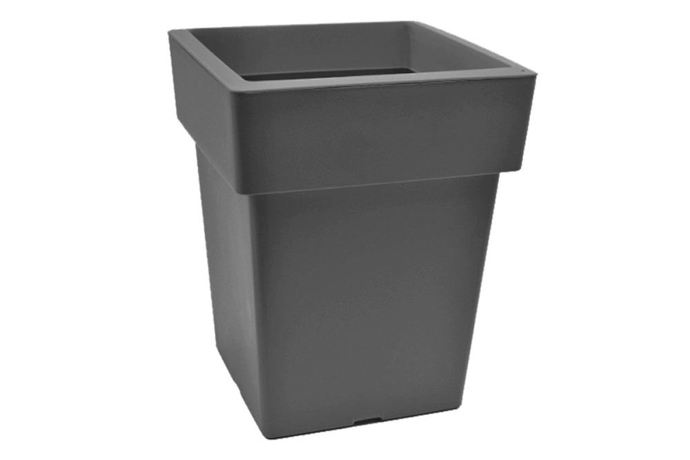 Γλάστρα Τετράγωνη Αναΐς No304 Ανθρακί 33x33x42cm. Γλάστρα Τετράγωνη Αναΐς No304 Ανθρακί 33x33x42cm.