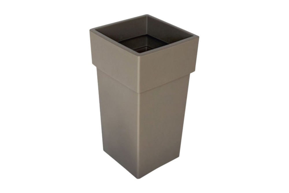 Γλάστρα Τετράγωνη Αναΐς No305 Μόκα 27x27x50cm. Γλάστρα Τετράγωνη Αναΐς No305 Μόκα 27x27x50cm.