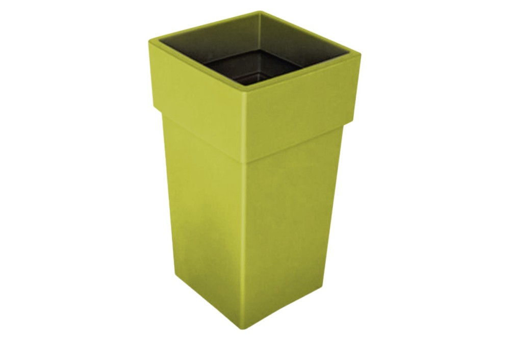 Γλάστρα Τετράγωνη Αναΐς No306 Λαδί 33x33x60cm. Γλάστρα Τετράγωνη Αναΐς No306 Λαδί 33x33x60cm.