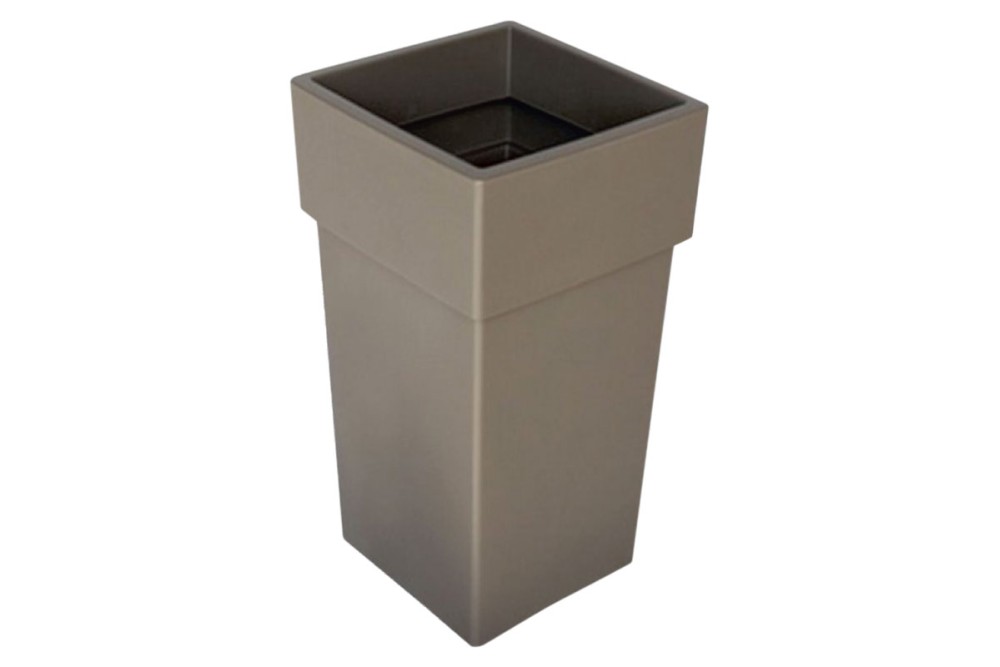 Γλάστρα Τετράγωνη Αναΐς No306 Μόκα 33x33x60cm. Γλάστρα Τετράγωνη Αναΐς No306 Μόκα 33x33x60cm.