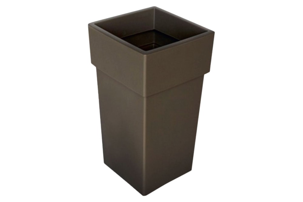 Γλάστρα Τετράγωνη Αναΐς No306 Μπρονζέ 33x33x60cm. Γλάστρα Τετράγωνη Αναΐς No306 Μπρονζέ 33x33x60cm.