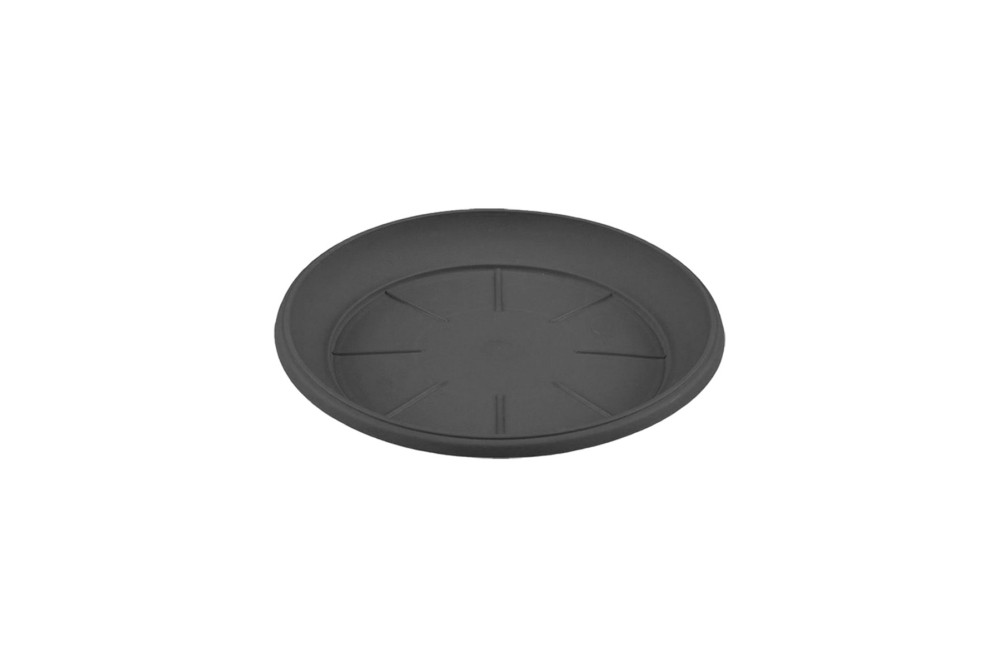 Πιάτο Γλάστρας Στρογγυλό Κνωσσός No533 Γκρι 23x3cm.