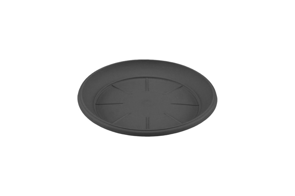 Πιάτο Γλάστρας Στρογγυλό Κνωσσός No534 Γκρι 27x3,3cm.