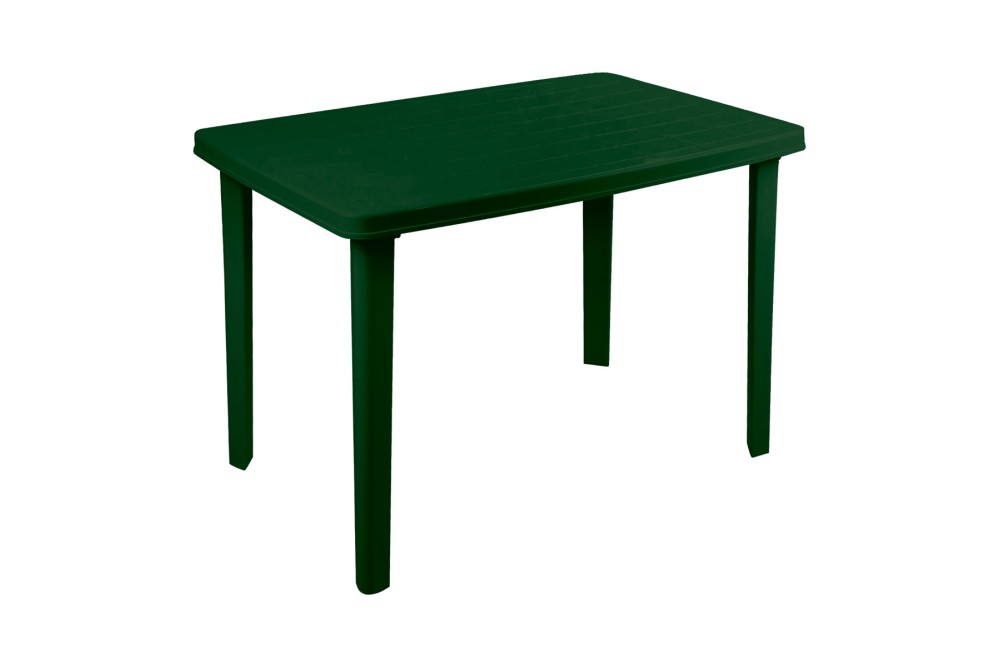 Τραπέζι ορθογώνιο πλαστικό Πάτμος πράσινο 110x70x70cm. Τραπέζι ορθογώνιο πλαστικό Πάτμος πράσινο 110x70x70cm.