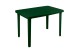 Τραπέζι ορθογώνιο πλαστικό Πάτμος πράσινο 110x70x70cm.