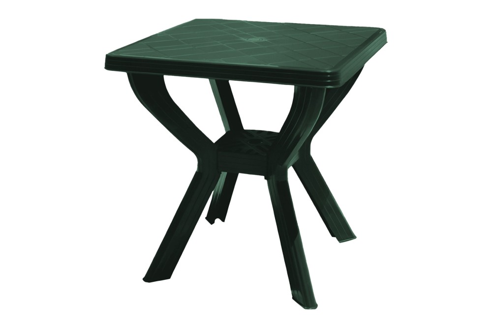 Τραπέζι τετράγωνο πλαστικό Σκιάθος πράσινο 70x70cm. Τραπέζι τετράγωνο πλαστικό Σκιάθος πράσινο 70x70cm.