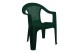 Καρέκλα Πλαστική Εξωτερικού Χώρου Έρρικα Πράσινη 59x60x80cm.