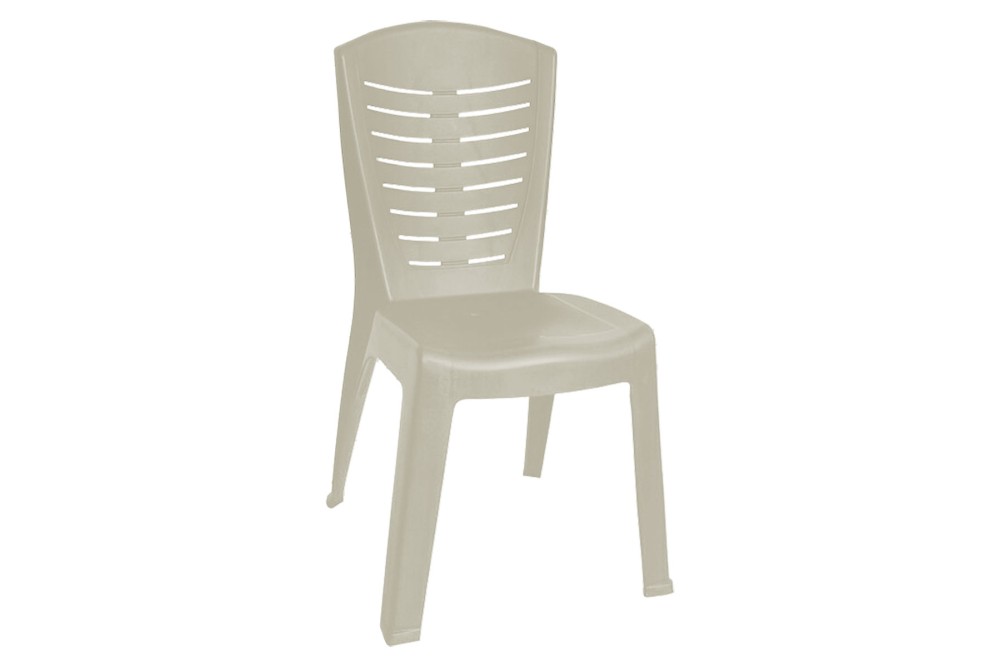 Καρέκλα Πλαστική Εξωτερικού Χώρου Κλεοπάτρα Άμμου 50x53x89cm.