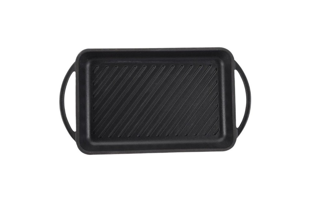 ΓΚΡΙΛΙΕΡΑ CAST IRON ΟΡΘΟΓ. 33.5x22x3.5cm