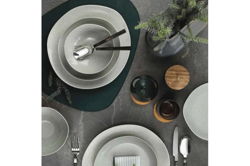 Πιάτο Φρούτου Soho Green Φ22cm Πιάτο Φρούτου Soho Green Φ22cm