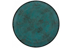 ΠΙΑΤΕΛΑ ΣΤΡΟΓΓΥΛΗ ΠΟΡΣΕΛΑΝΗΣ TEAL 31cm.