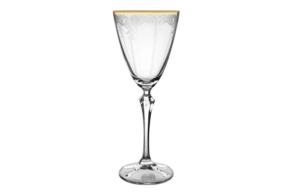 ΠΟΤΗΡΙ ΚΟΛΩΝΑΤΟ ΚΡΑΣΙΟΥ ELISABETH GOLD 250ml Σετ 6τμχ