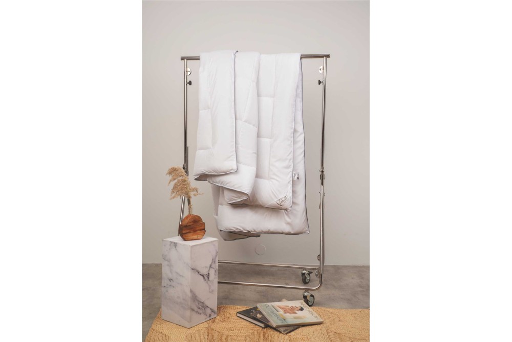 Πάπλωμα λευκό 160X220 Σχ. Daily 4 εποχών 100% microfiber 