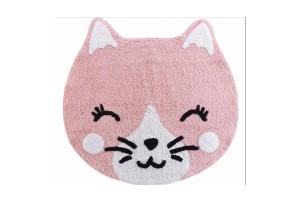 Πατάκι Στρογγυλό 90Cm Σχ.Chaton Polycotton