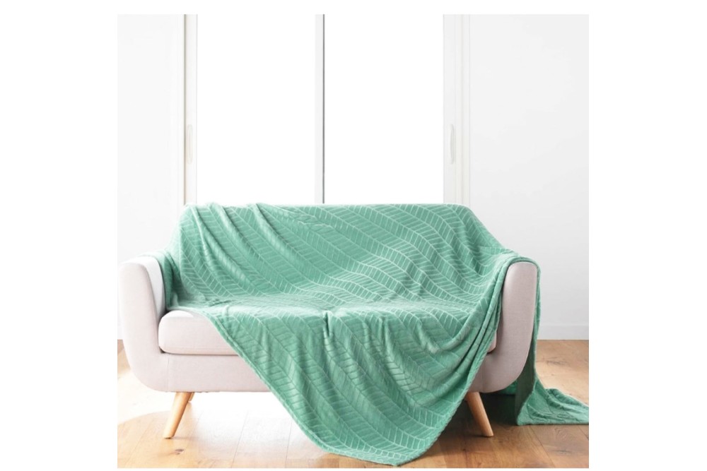 Ριχτάρι-Κουβέρτα Ζακάρ Σχ.Arya Mint 180X220 100% Pol. Ριχτάρι-Κουβέρτα Ζακάρ Σχ.Arya Mint 180X220 100% Pol.