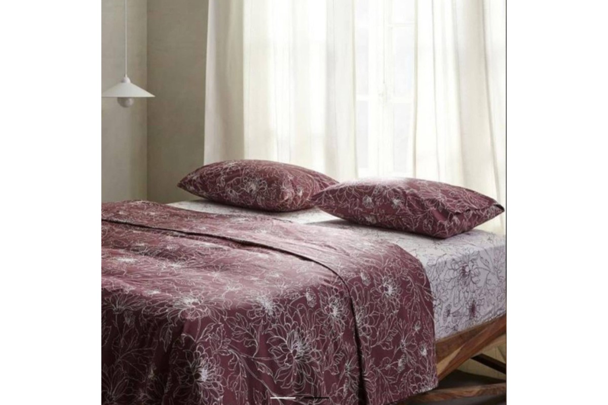 Σετ Σεντόνια Σχ. Carmine 240X260+(2)51Χ72 Μαξ/Κη 80%Cot.-20%Pol.