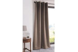 Κουρτίνα Blackout 140Χ270 Coveri Beige 100% Polyester