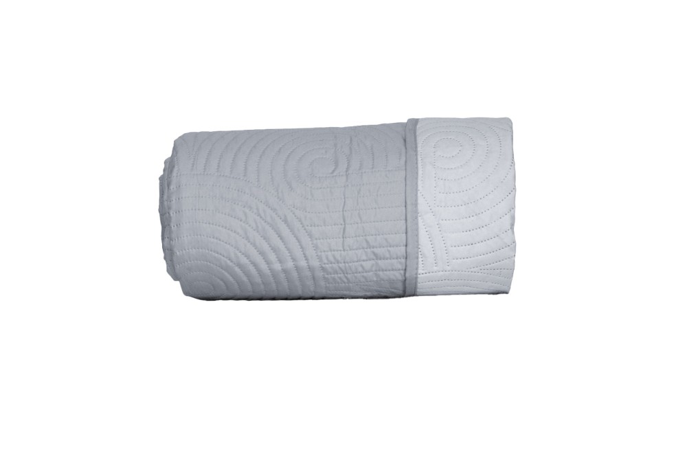 Κουβερλί Ultrasonic Ala Grey - Light Grey 160x220cm