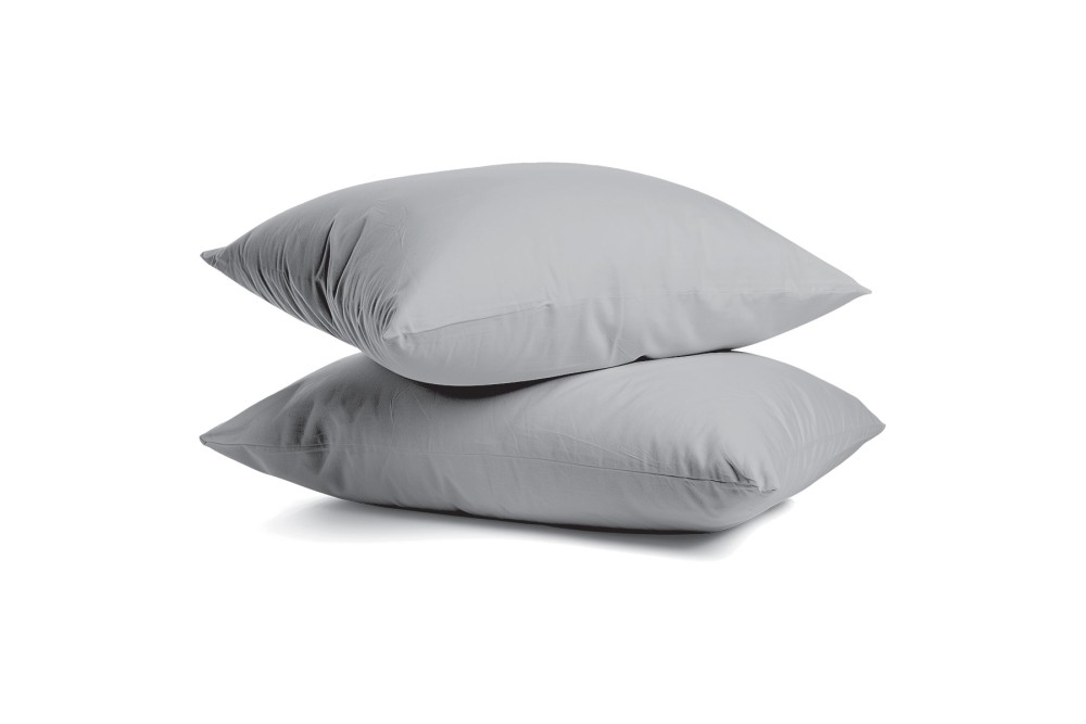 Μαξιλαροθήκη Grey Σετ 2 τεμαχίων 52x72cm