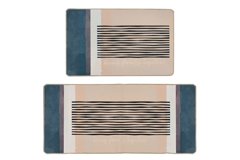 Αντιολισθητικά Χαλάκια Sandy σετ 2 τεμαχίων 50x80cm.+55x120cm.