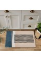 Αντιολισθητικά Χαλάκια Sandy σετ 2 τεμαχίων 50x80cm.+55x120cm.
