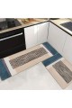 Αντιολισθητικά Χαλάκια Sandy σετ 2 τεμαχίων 50x80cm.+55x120cm.