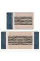 Αντιολισθητικά Χαλάκια Sandy σετ 2 τεμαχίων 50x80cm.+55x120cm.