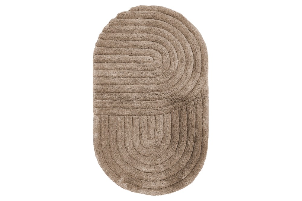 Πατάκι Μπάνιου Maril Beige 100% cotton 50x80cm.